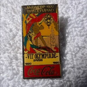 Coca-Cola Antwerp 1920 Olympic Commemorative Pin